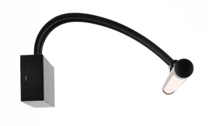 Lampada da parete per quadri Mirror in Metallo Finelli Nero