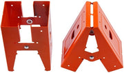 Ferramenta per Zaag - Due Pezzi - Beugoli Mechanici Adattabili - Acciaio Laminato a Freddo - Progetto Antiscivolo - Progetto a Rilievo - Apertura Massima 25° - Ferramenta per Zaag