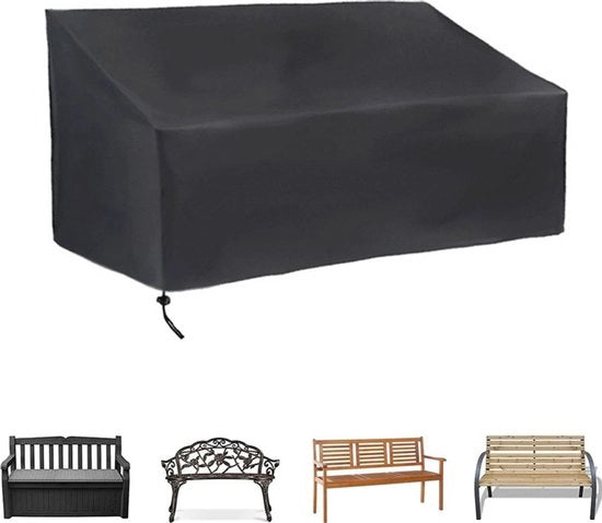 Ombrellone per giardino, doppio ombrellone, tessuto impermeabile Oxford, sedile respirante adatto per arredi esterni, dimensioni: 134x66x89 cm