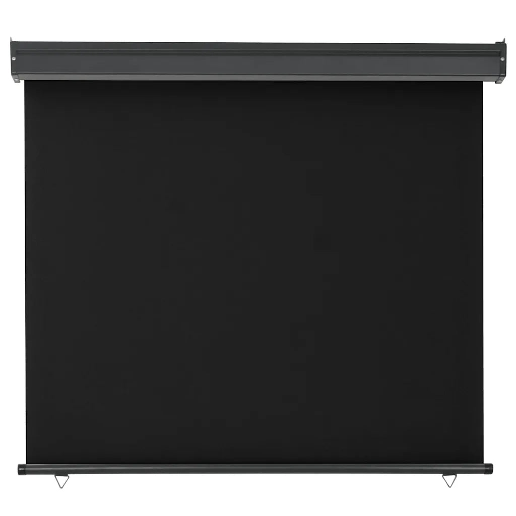 Tendalino Laterale per Balcone 125x250 cm Nero