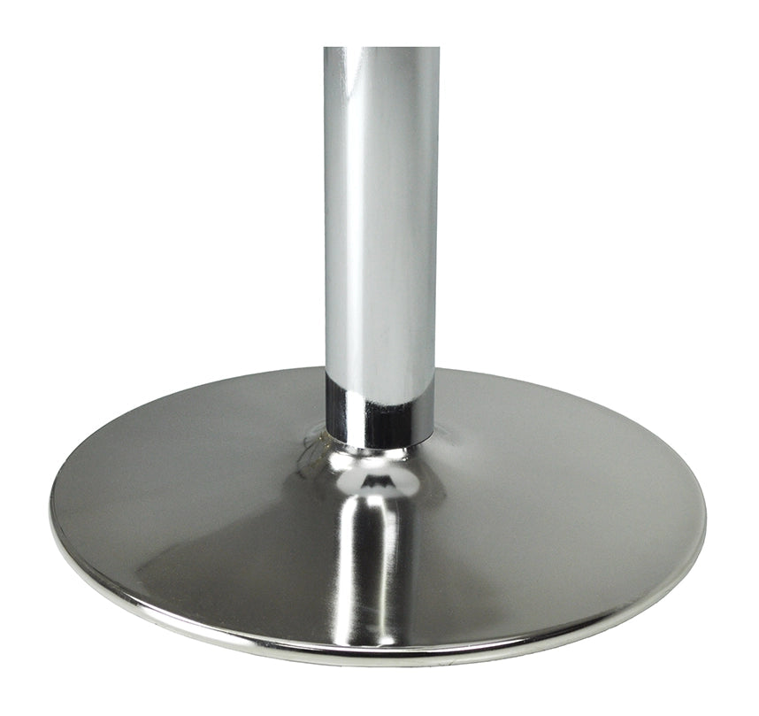 Tavolo quadrato 80x80 nero, tavolino da bar mod. Romeo TQ10-8.8ROPA
