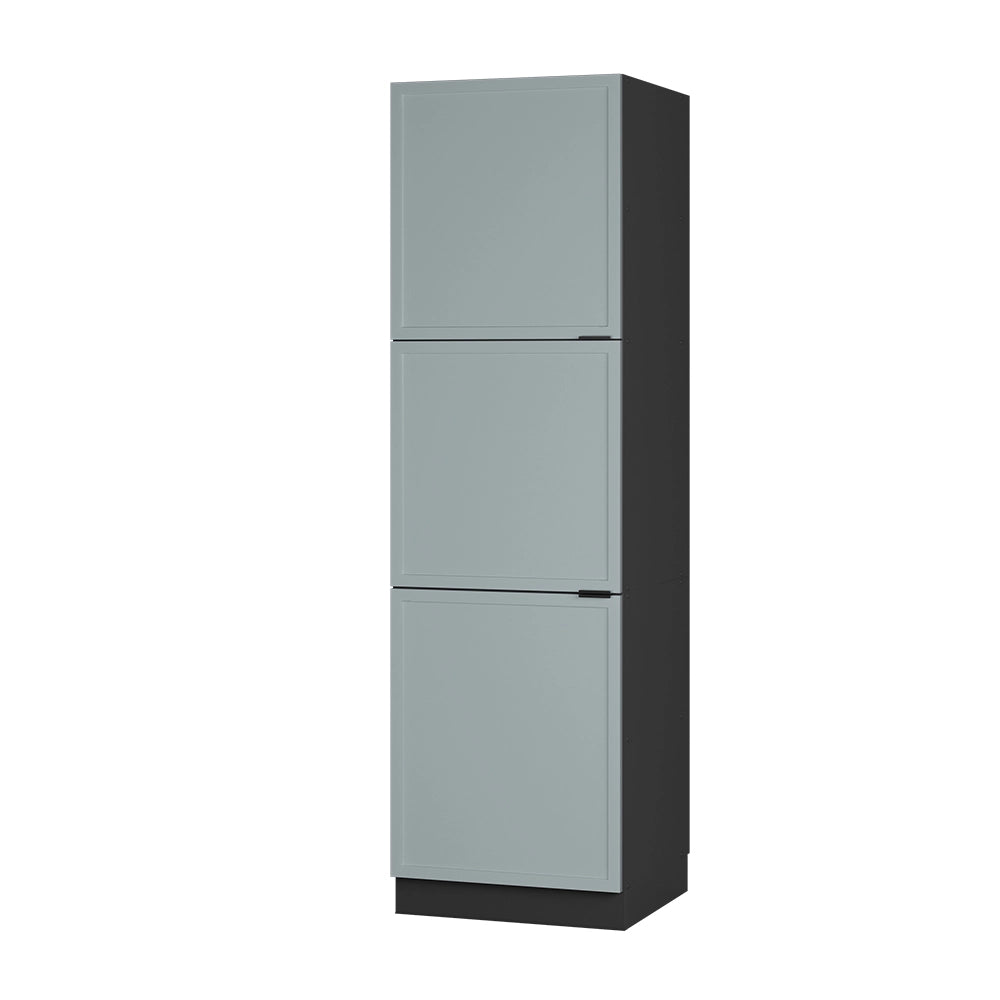 Mobile per forno da incasso Fame-Line Blu-grigio chiaro/Antracite 60 cm Vicco