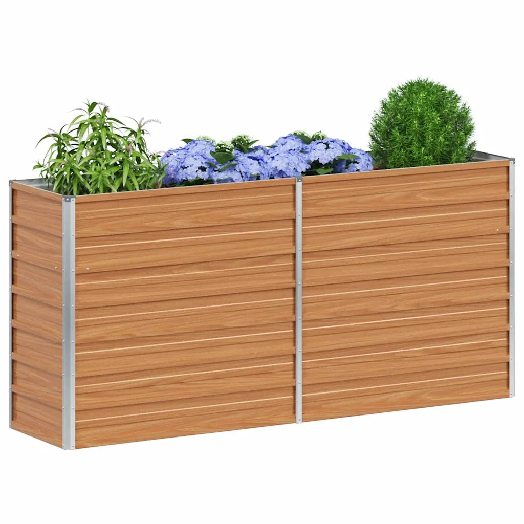 Letto rialzato da giardino Marrone Chiaro 160 x 40 x 77 cm 42017328