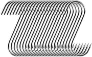 Frigorifero a muro a 24 ganci in acciaio inossidabile - adatto per pesci/forelle/carni di manzo/carni di maiale - ideale per l'appendere - duraturo e resistente - gancio per carne