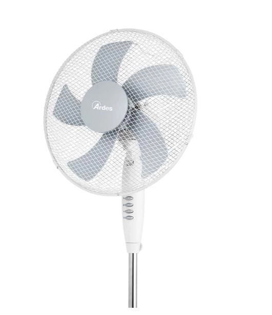 Ardes Ventilatore Piantana STEELO 40cm AR5ST40PW