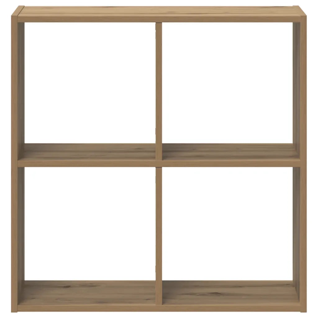 Libreria Legno Artigianale 68,5x32x68,5 cm in Legno Multistrato 852833