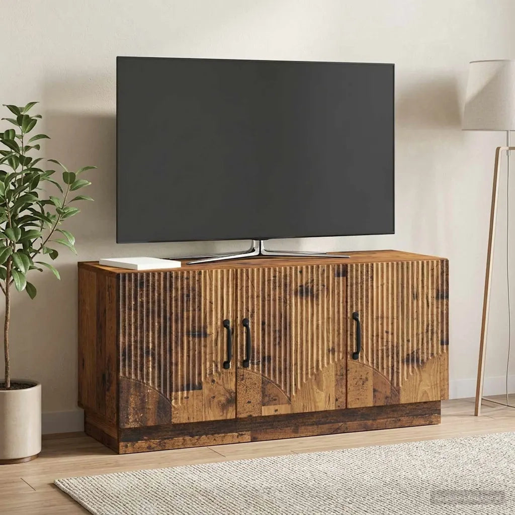 Mobile TV Legno antico 99 x 34,5 x 47 cm Legno ingegnerizzato 895413