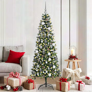 Albero di Natale artificiale con 300 LED Verde 180 cm 3395819