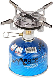 Cottura a Gas (Cilindro a Gas Non Incluso) - Cottura Portatile Ripieghevole per Campeggio, Alpinismo, Escursionismo, Picnic Cucina.