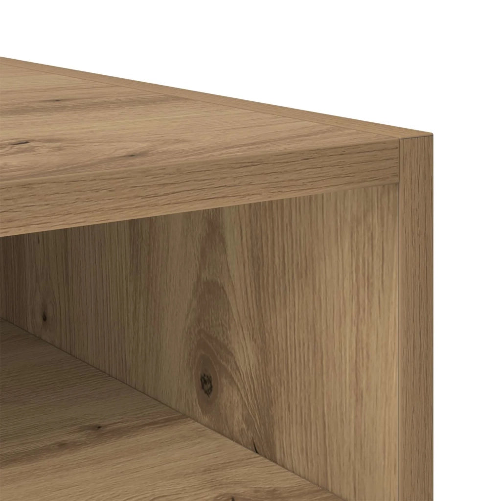 Comodino Rovere artigianale 40 x 40 x 50 cm Legno multistrato