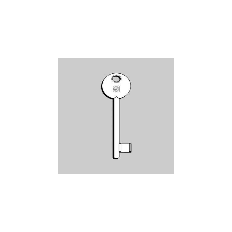 CHIAVE TIPO PATENT OTTONE 6P2D - PASSEPARTOUT - 5 pezzi- SILCA
