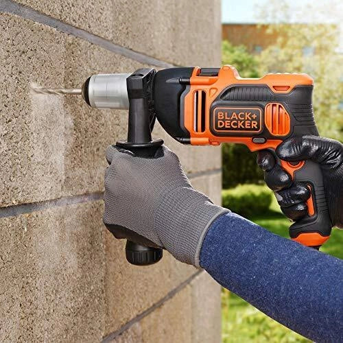 Black & Decker BEH850K 3100 Giri/min Senza chiave Nero, Arancione