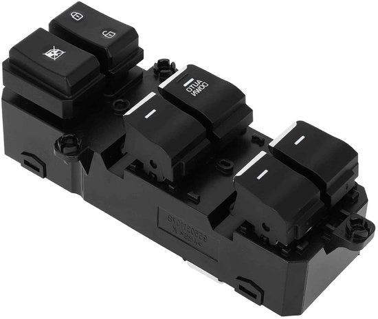 Schaltab per finestra elettrica per lato sinistro del conducente anteriore - Per Hyundai Tucson 2016-2021 - Nero