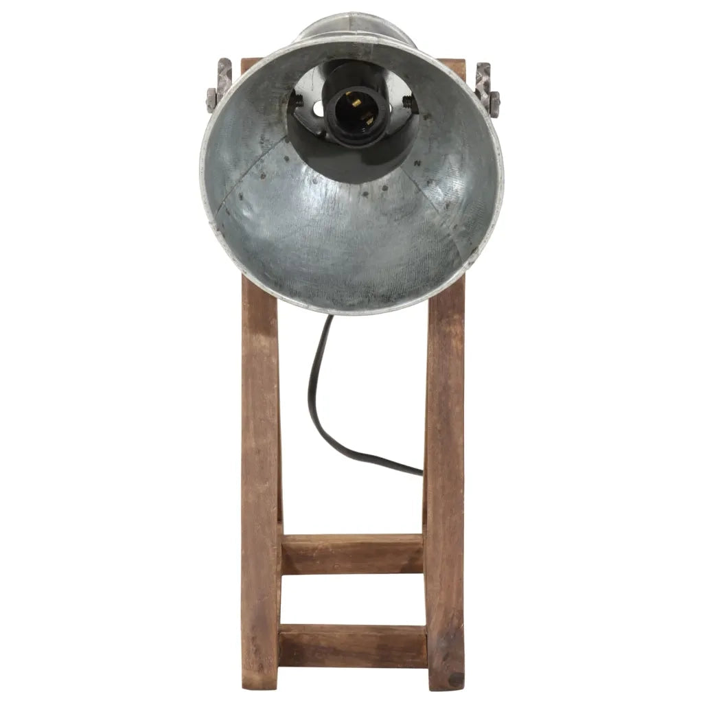 Lampada da Scrivania 25 W Argento Vintage 30x17x40 cm E27 CFW3879401