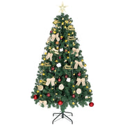 Albero di Natale 180 cm ¨C zephmum ¨C Verde con 200 Luci LED Bianco Caldo