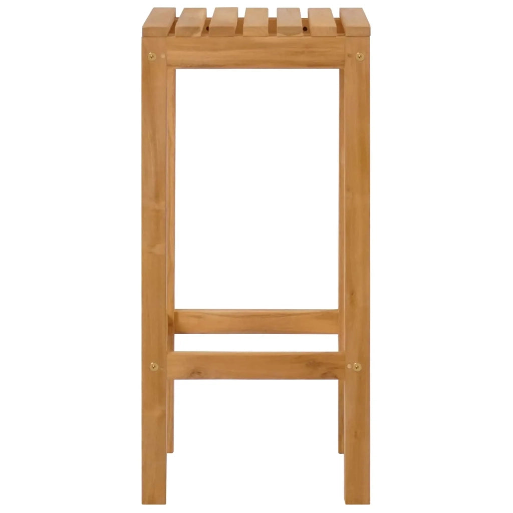Sgabello da bar 4 pcs Naturale 35 x 35 x 75 cm