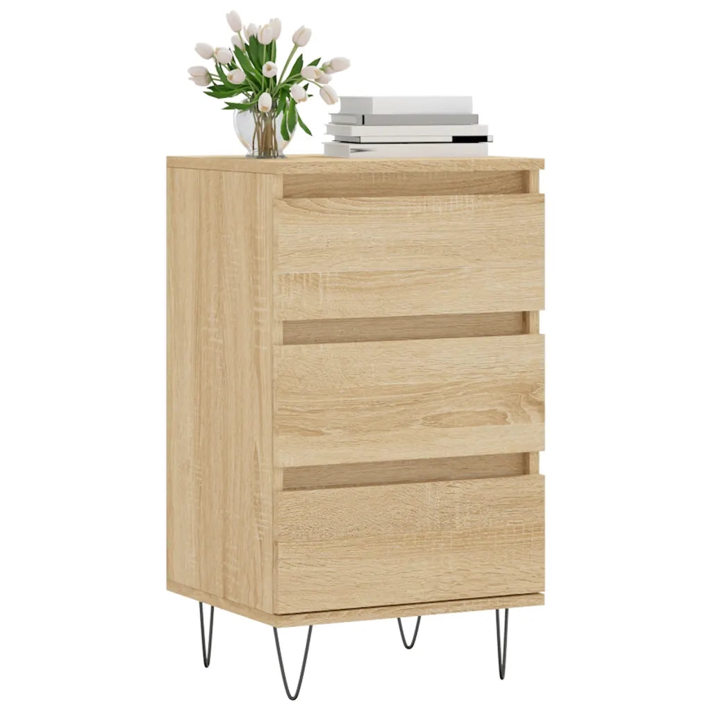 Credenza Rovere Sonoma 40x35x70 cm in Legno Multistratocod mxl 80723