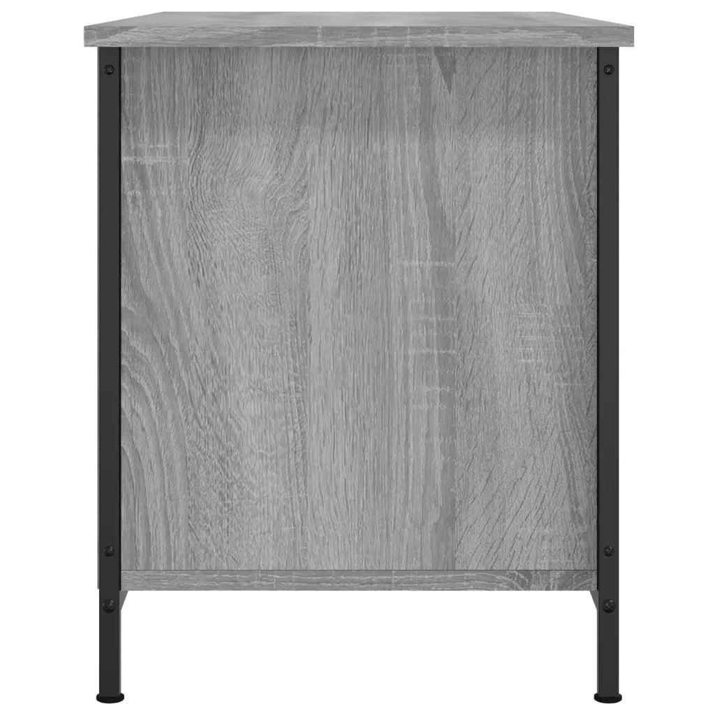 Mobile Porta TV-Mobile per TV-Credenza TV Grigio Sonoma 80x40x50 cm in Legno Multistrato