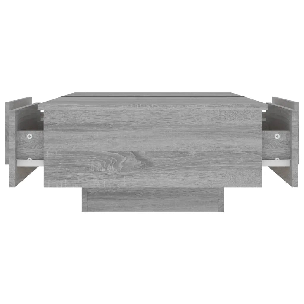 Tavolino da Salotto Grigio Sonoma 90x60x31 cm Legno Multistrato 815196