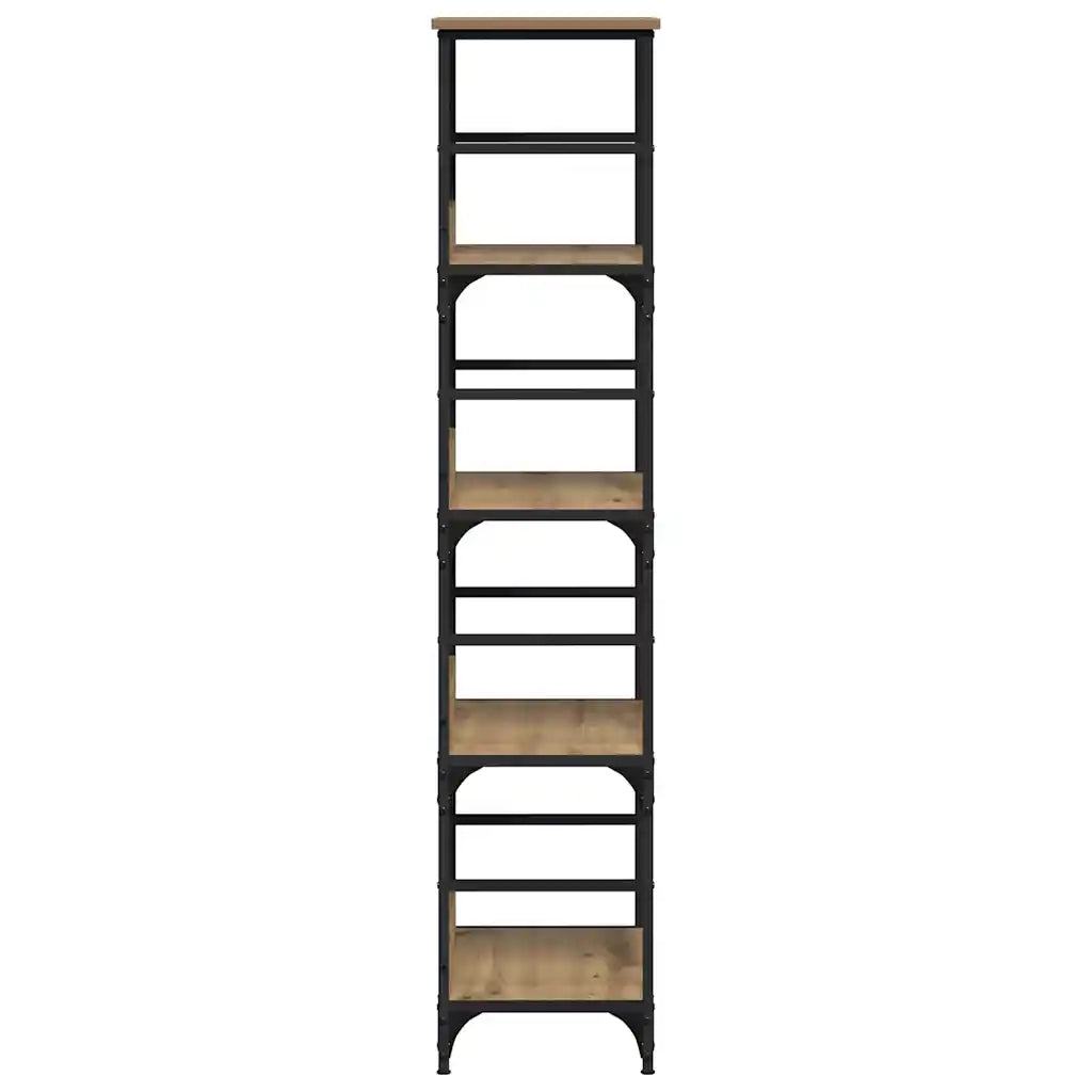 vidaXL Libreria Rovere Artigianale 50x33x153 cm in Truciolato