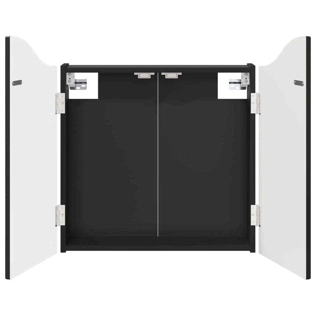Armadio per Dartboard Nero 56 x 12 x 63 cm Legno ingegnerizzato 8006652
