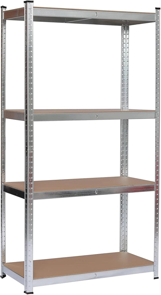 S1851045 - Scaffale in metallo e MDF 4 ripiani L. 120