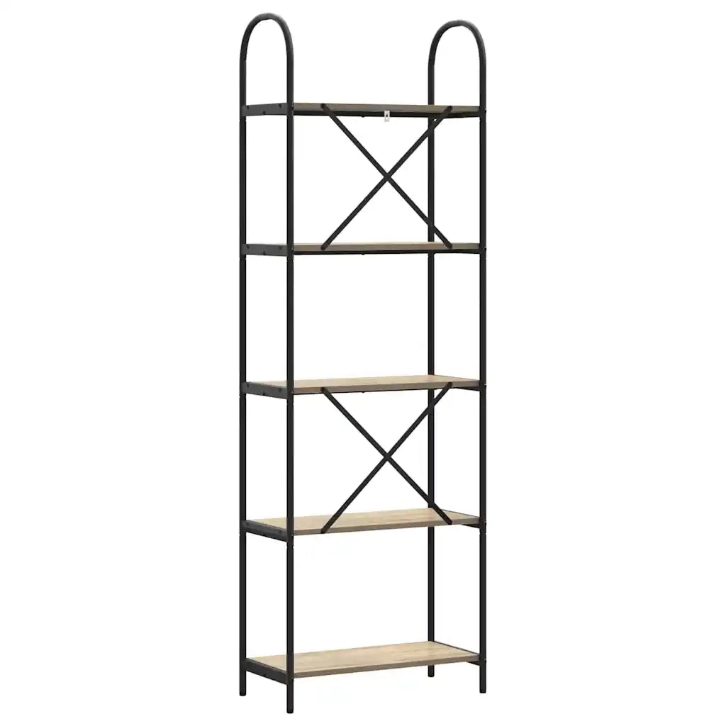 Libreria Rovere Sonoma 60 x 30 x 183 cm Legno multistrato 879906