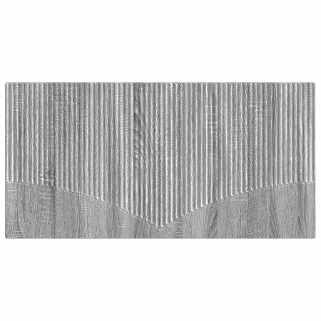 Testiera da Muro HOORN Sonoma grigio Legno ingegnerizzato 897421