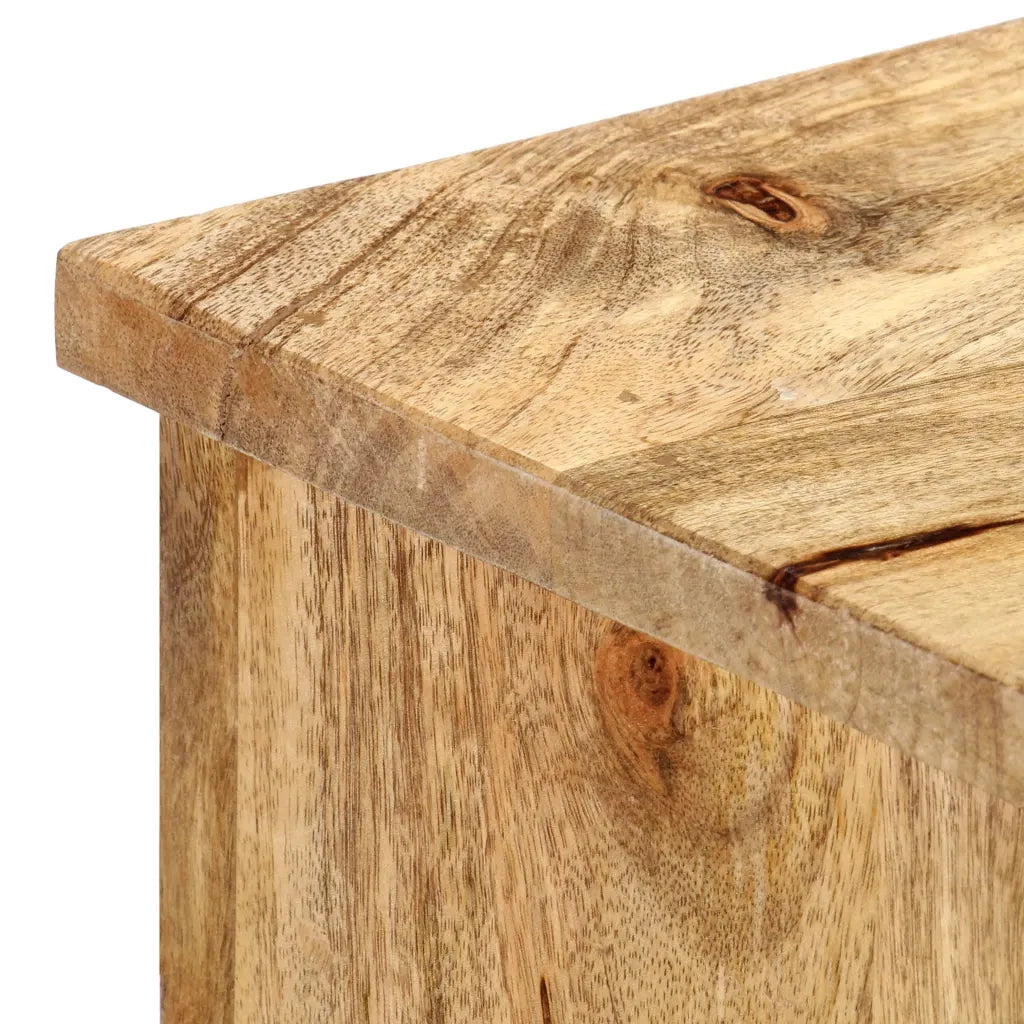 Credenza 100x35x60 cm in Legno Massello di Mango cod mxl 56618