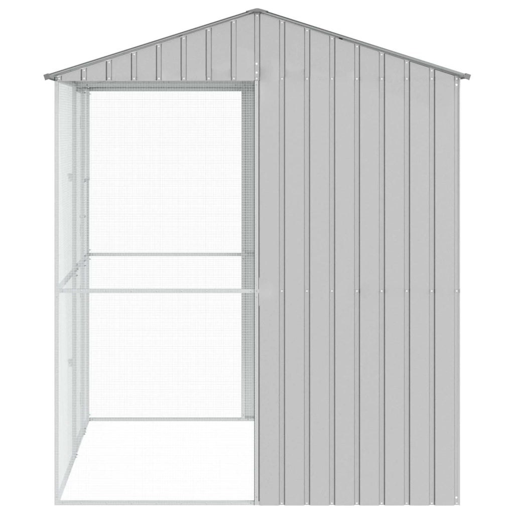 Gabbia per uccelli Grigio 215 x 210 x 247 cm Acciaio zincato 3325175