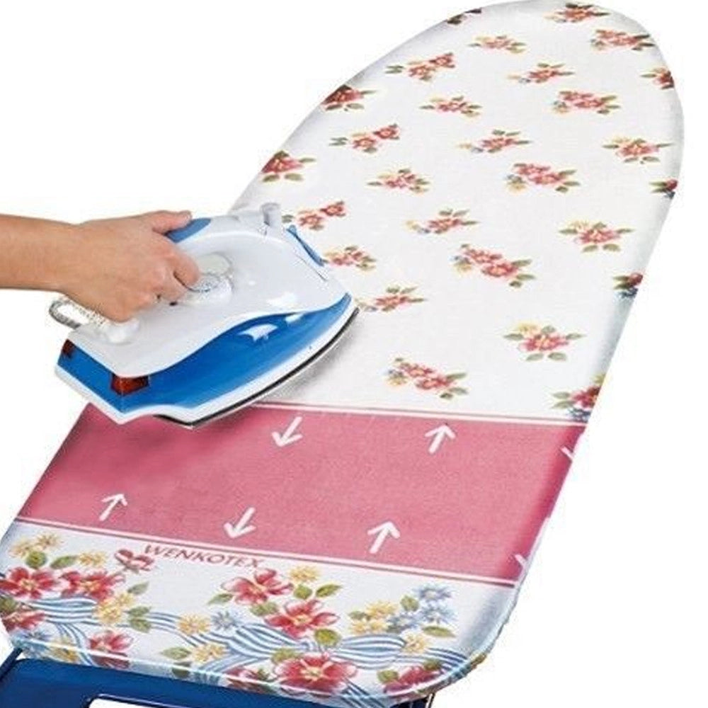 Trade Shop - Telo Copriasse Copertura Asse Da Stiro Tavolo Da Stiro 130x46cm Tela -