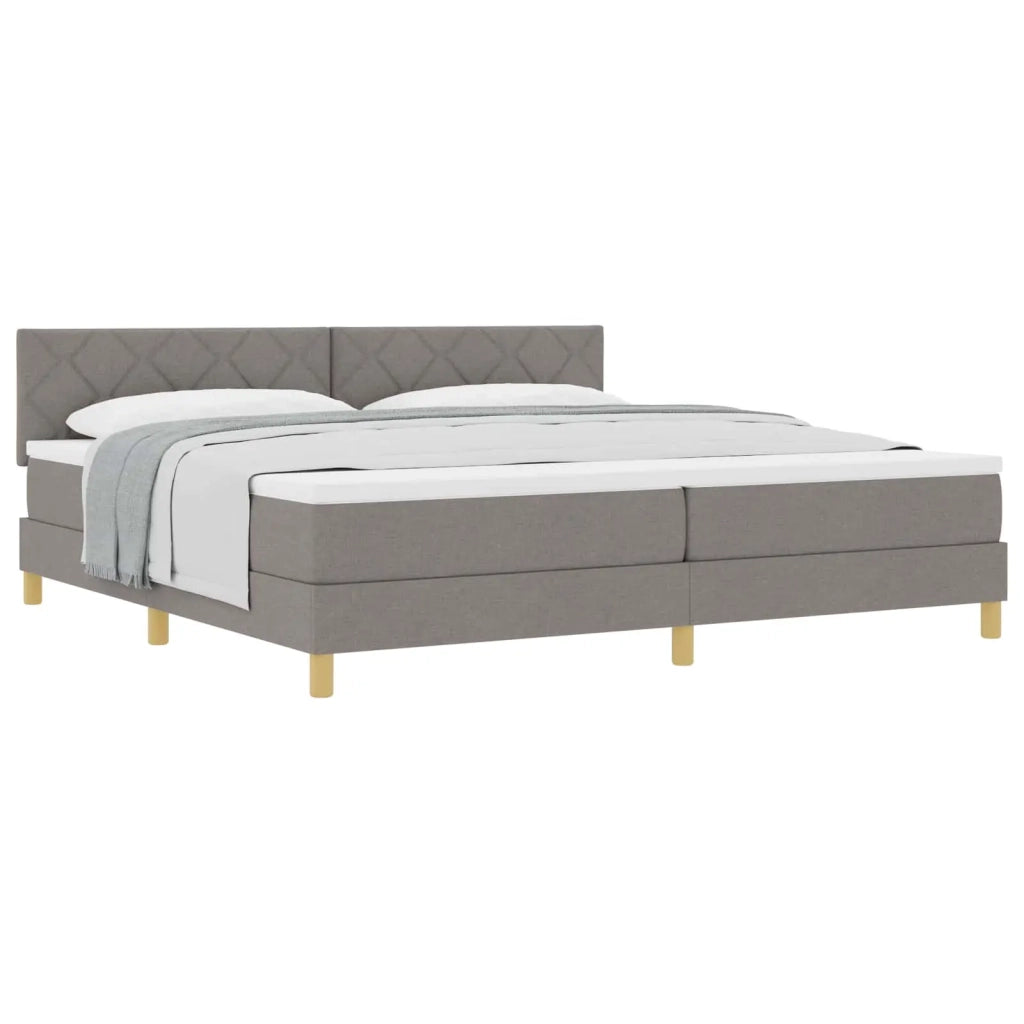 Letto a molle con cuscino Talpa 200 x 200 cm Tessuto 3339025