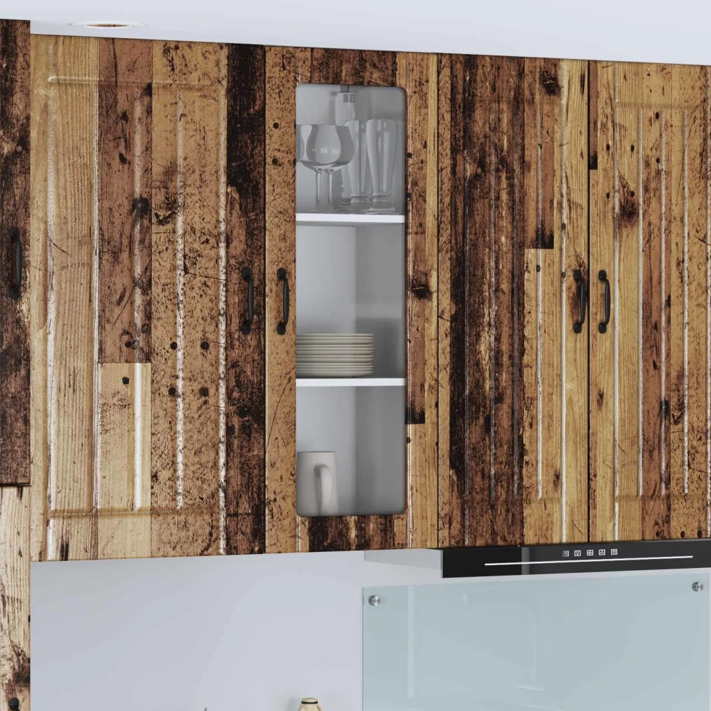 Pannello lavastoviglie Lucca Legno antico 40 x 31 x 100 cm 885103