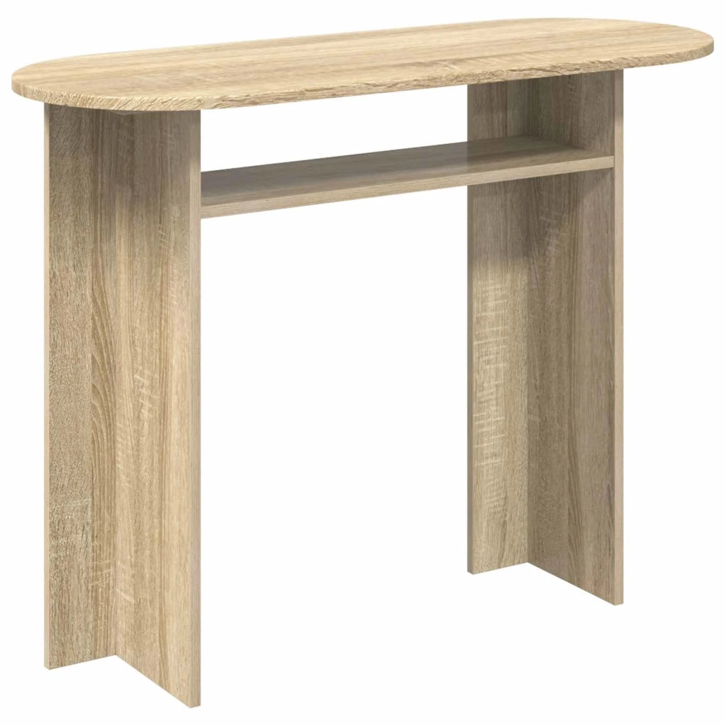 Tavolo consolle Rovere Sonoma 100 x 39,5 x 75 cm