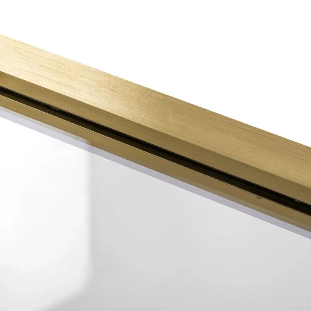 Cabina Doccia Rapid Slide Gold Brush 130x100