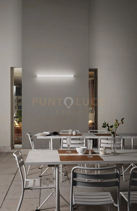 SIMBA APPLIQUE LED DOPPIA EMISSIONE  L.100CM IP54 BIANCO 4000K 1100LM 20W