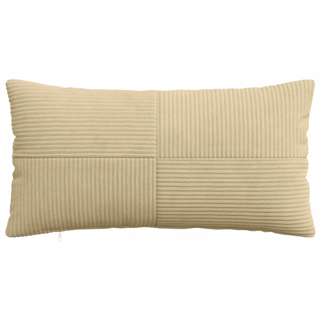 Federa 2 pcs ALMELO Grigio Verde 40 x 80 cm corduroy 914614