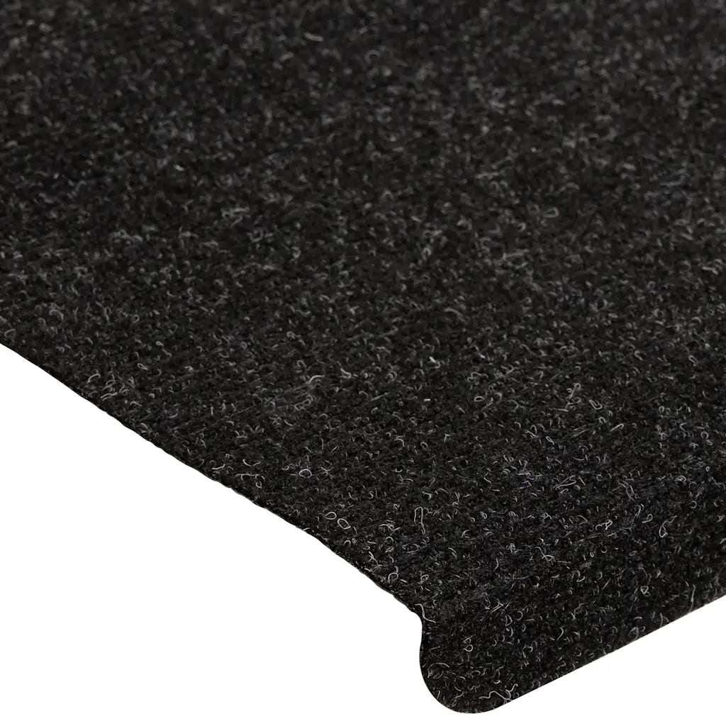 Tappetini Autoadesivi per Scale 30 pz Antracite 65x24,5x3,5 cm