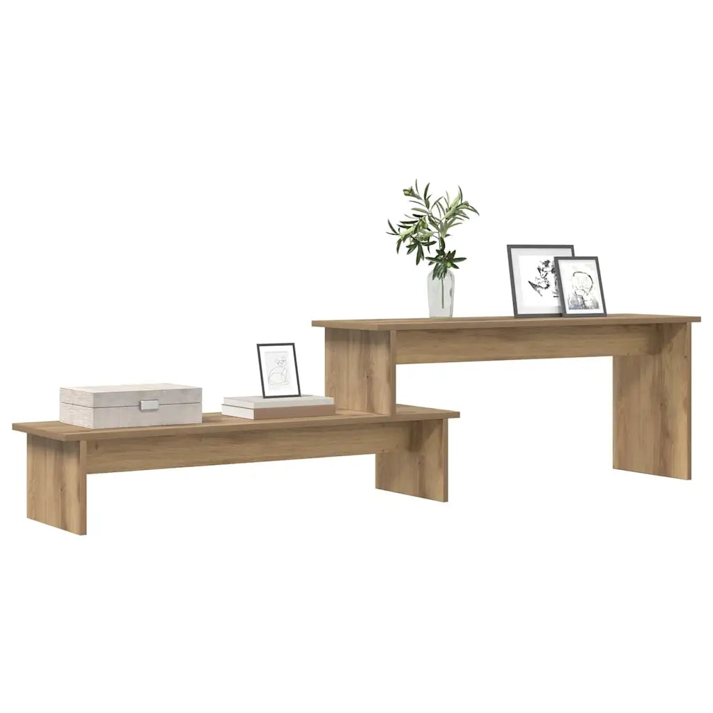Set mobile TV-Credenza per TV Rovere artigianale 180 x 30 x 43 cm