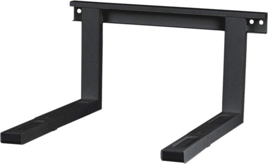 Magnetron Protezione Finestra per Parete fino a 35 kg Estensibile 535cm Nero - Forni a Microonde Grills Caffettiere Cappa Magnetron