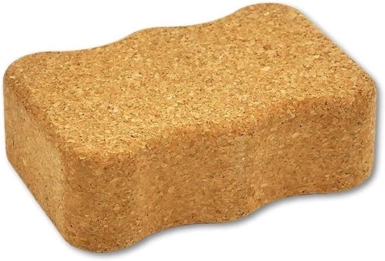 Blocco Yoga con Cork - Clever - Duraturo - Antiscivolo - Ecosostenibile - Fitness - Accessorio