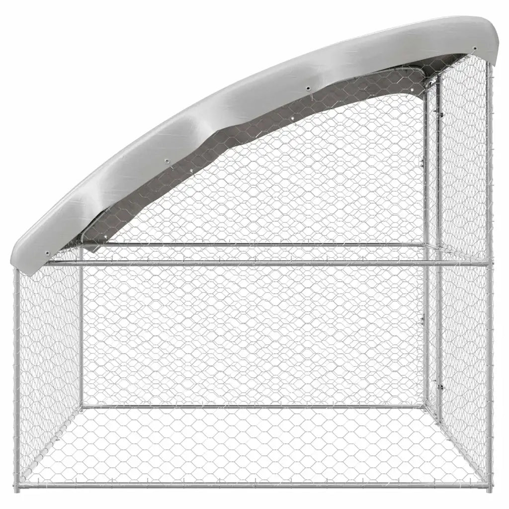 Cuccia per cani Argento 2 x 2 x 2 m Acciaio zincato CFW7908585