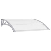 Pensilina per Porta Grigia 120x100 cm in PC CFW6545344