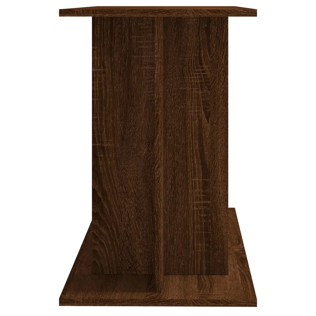 Supporto Acquario 100x40x60 cm Legno Multistrato Rovere Marrone 833590