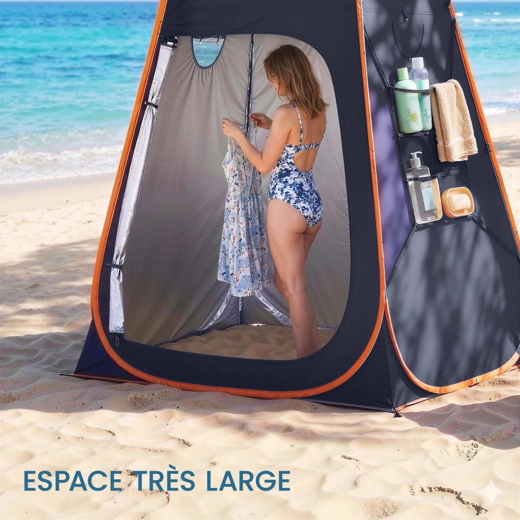 Tenda Doccia Portatile Pop Up ¨C zephmum ¨C Blu 152x152x200 cm