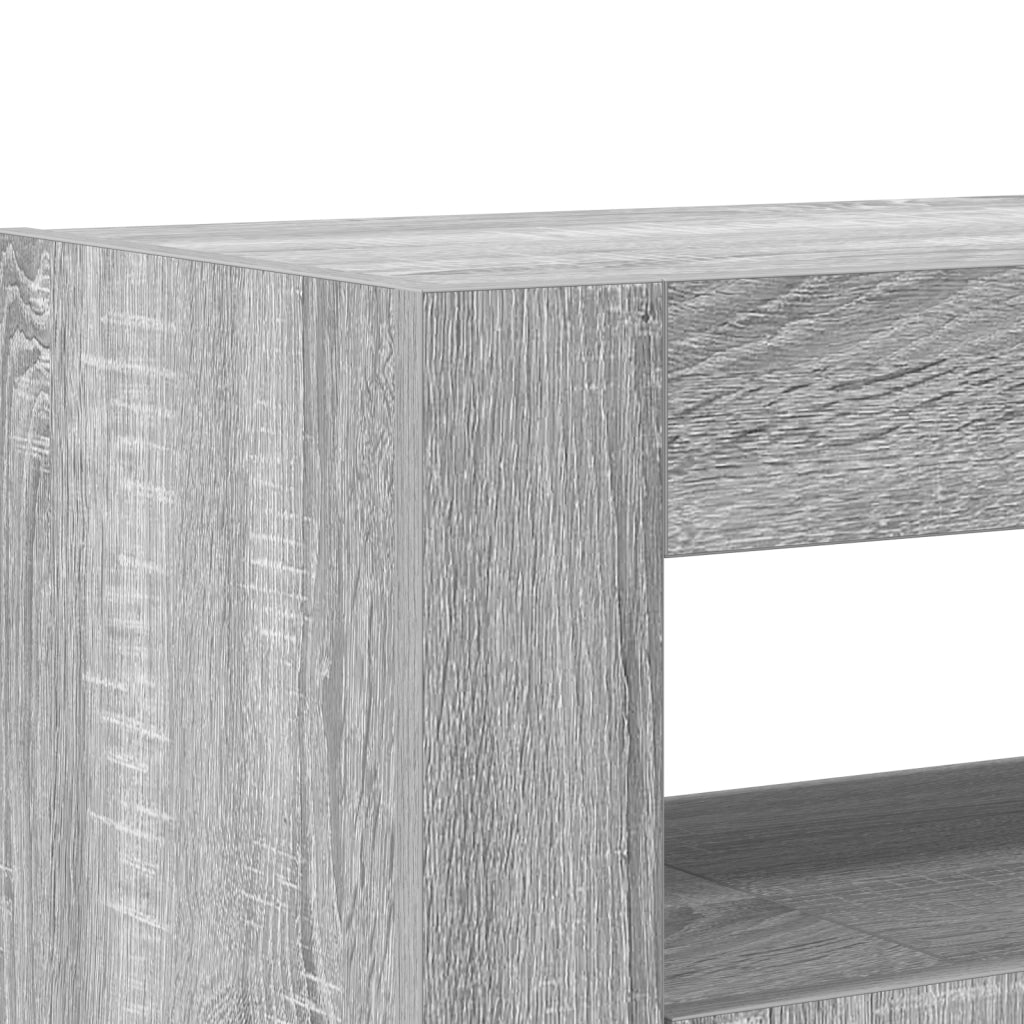 Sideboard Grigio sonoma Legno ingegnerizzato 116 x 30 x 75 cm