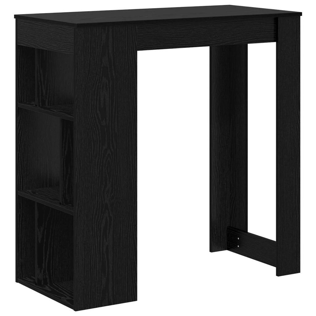 Tavolo da bar Rovere Nero 102 x 50 x 103,5 cm Legno multistrato 8003918