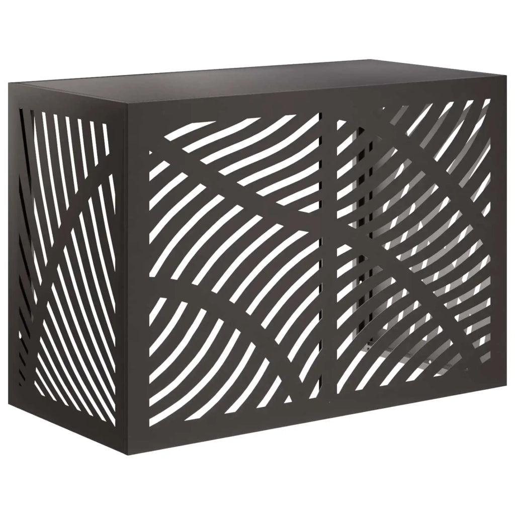 Copertura per condizionatore d'aria Nero 100 x 50 x 70 cm 8014101