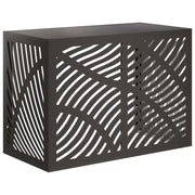 Copertura per condizionatore d'aria Nero 100 x 50 x 70 cm 8014101