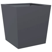 Fioriera | Cassetta per fiori | Vaso da Giardino Antracite 50x50x50 cm in Acciaio